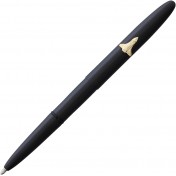 Космическая шариковая ручка Fisher Space Pen Bullet (Space Emblem Black) — основное фото