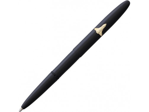 Космическая шариковая ручка Fisher Space Pen Bullet (Space Emblem Black)