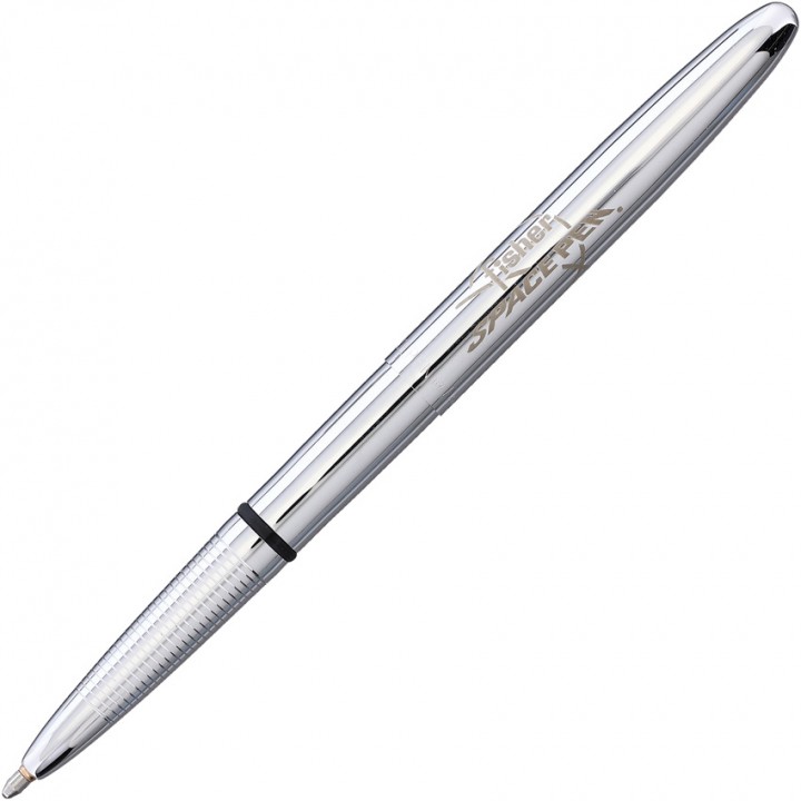 Космическая шариковая ручка Fisher Space Pen Bullet (Logo Chrome)