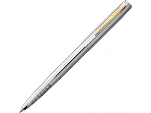 Космическая шариковая ручка Fisher Space Pen Cap-O-Matic (Chrome/Gold Accents)