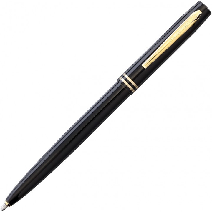 Космическая шариковая ручка Fisher Space Pen Cap-O-Matic (Lacquered Black/Gold Accents)