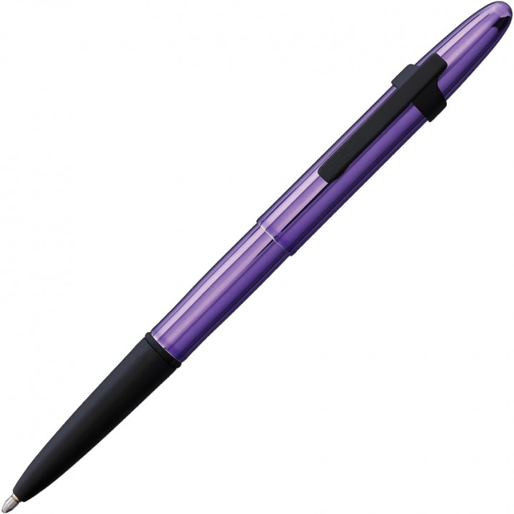 Космическая шариковая ручка с клипсой Fisher Space Pen Bullet (Purple Haze/Black)