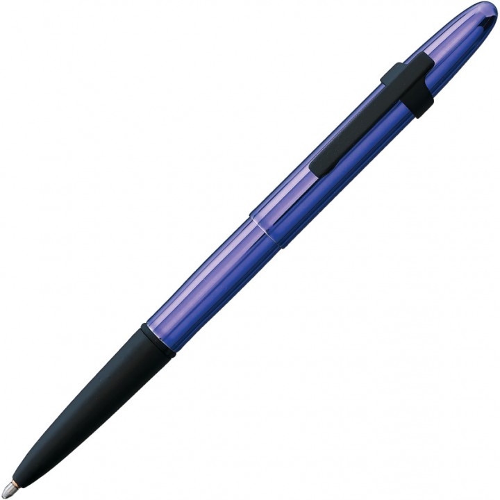 Космическая шариковая ручка с клипсой Fisher Space Pen Bullet (Blue Moon/Black)