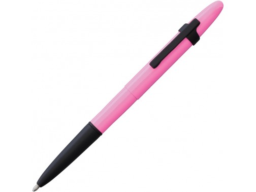 Космическая шариковая ручка с клипсой Fisher Space Pen Bullet (Pink/Black)