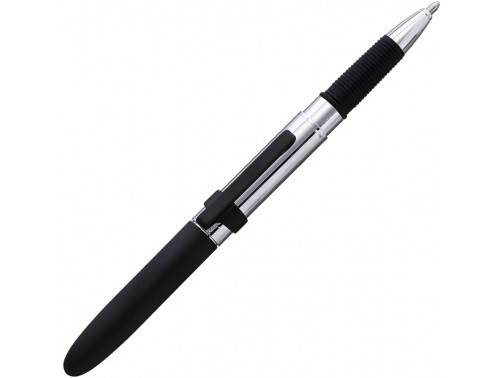 Космическая шариковая ручка с упором для письма и стилусом Fisher Space Pen Bullet (Chrome/Black)