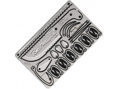 Карточка-мультитул для выживания Grim Workshop Bob Hansler Survival Card