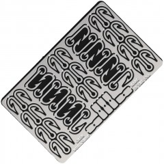 Карточка-мультитул для выживания Grim Workshop Specialty Hook Survival Card