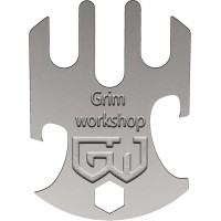 Карточка-мультитул для выживания Grim Workshop Roundabout Eating Tool Карточка-мультитул для выживания Grim Workshop Roundabout Eating Tool