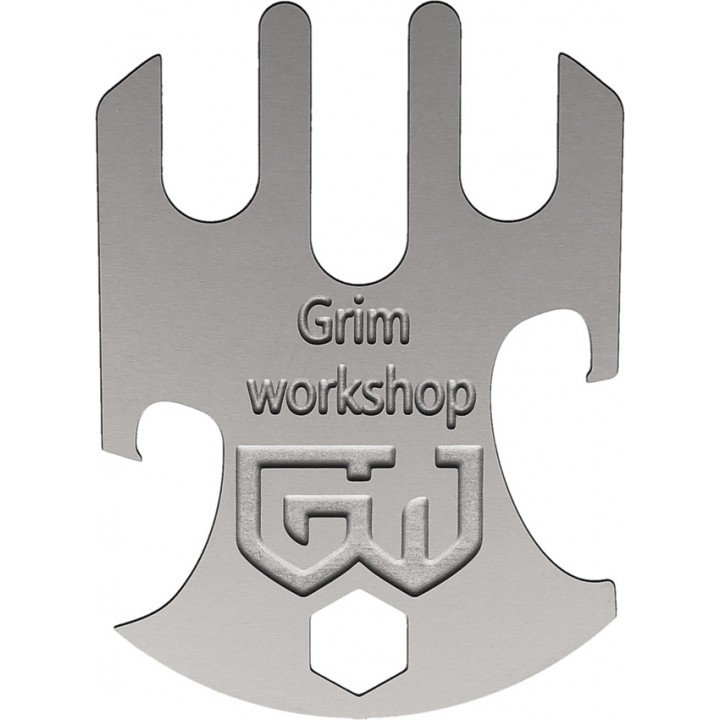 Карточка-мультитул для выживания Grim Workshop Roundabout Eating Tool