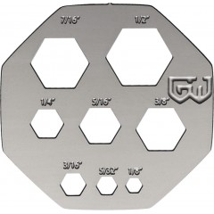 Карточка-мультитул для выживания Grim Workshop Roundabout 8-1 Wrench