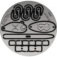 Карточка-мультитул для выживания Grim Workshop Roundabout Fishing Kit