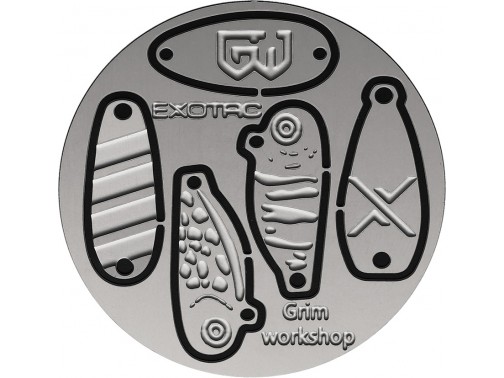 Карточка-мультитул для выживания Grim Workshop Fishing Lure Kit