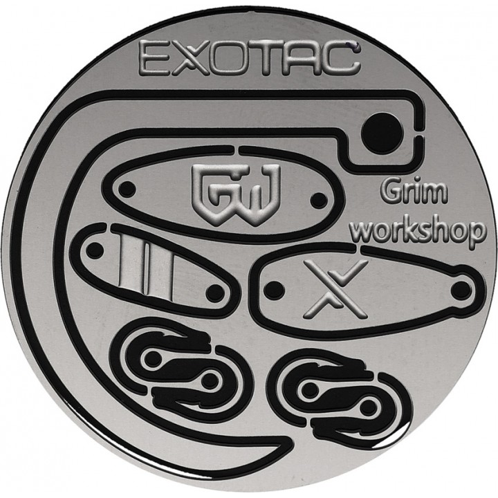 Карточка-мультитул для выживания Grim Workshop Gaff Hook Kit