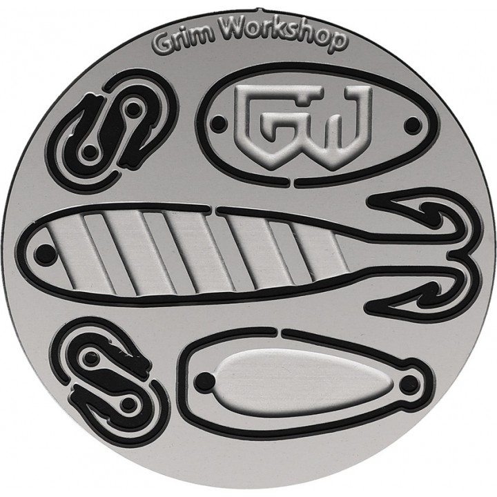 Карточка-мультитул для выживания Grim Workshop Hook and Lure