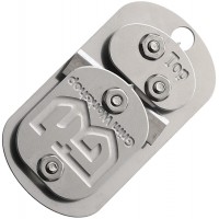 Армейский жетон-мультитул для выживания Grim Workshop Cordage Making Dog Tag