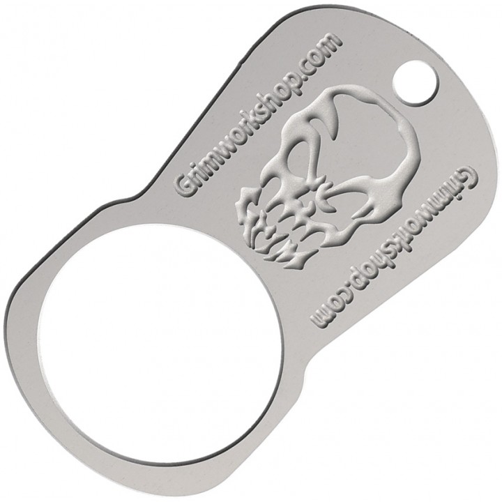 Армейский жетон-мультитул для выживания Grim Workshop Micro Caster Dog Tag