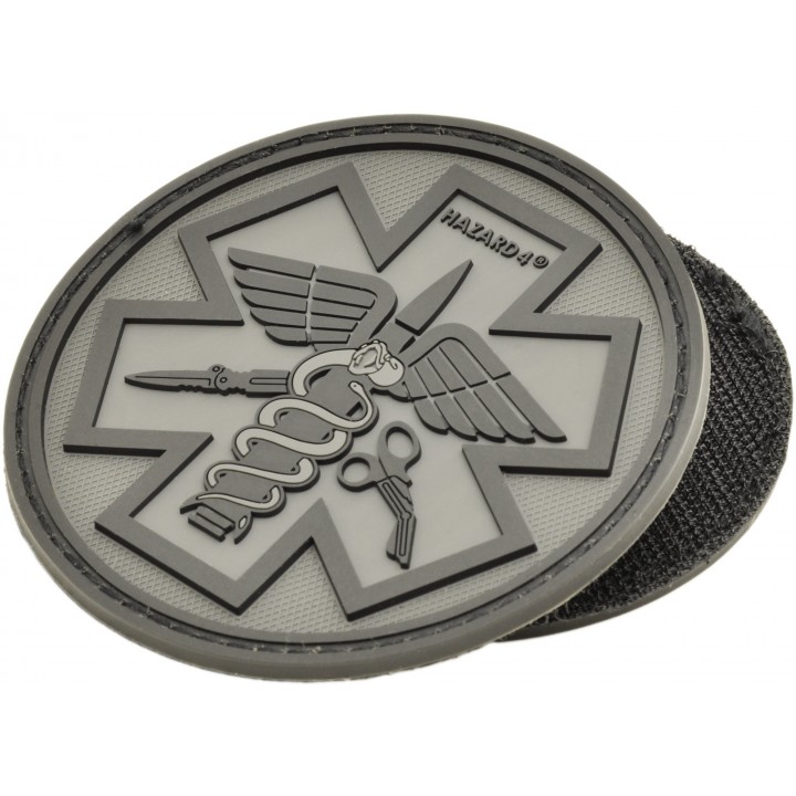 Нашивка-патч на липучке велкро Hazard 4 Battle Paramedic (Black)