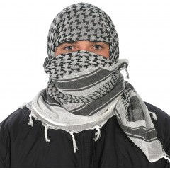 Тактический шемаг (куфия/арафатка) Camcon Shemagh (White/Black)