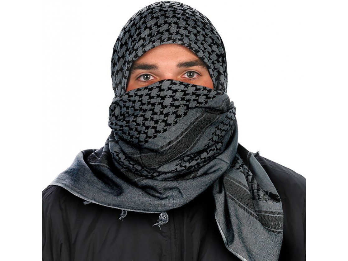 Тактический шемаг (куфия/арафатка) Camcon Shemagh (Charcoal/Black)