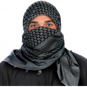 Тактический шемаг (куфия/арафатка) Camcon Shemagh (Charcoal/Black) — основное фото