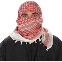 Тактический шемаг (куфия/арафатка) Camcon Shemagh (White/Red)