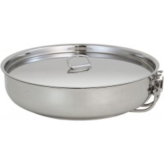 Туристическая складная сковорода с крышкой Pathfinder Folding Skillet and Lid Set