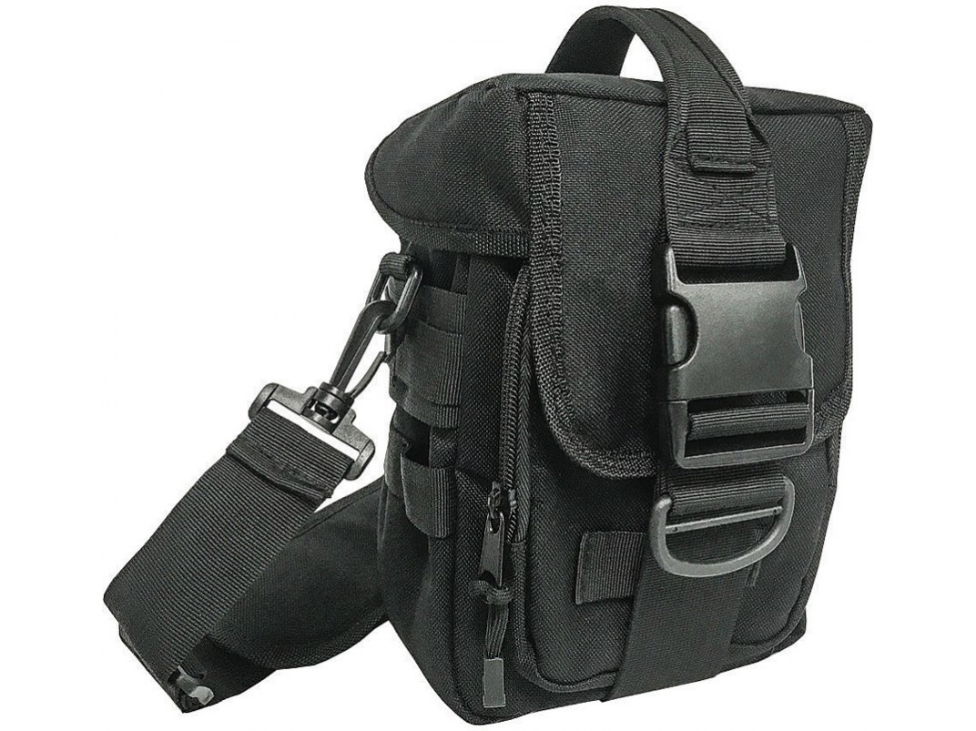Универсальная сумка для снаряжения и аксессуаров Pathfinder MOLLE Shoulder Bag (Black)