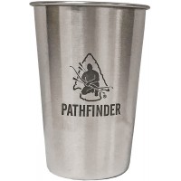 Туристический стальной стакан для напитков Pathfinder Stainless Steel Pint