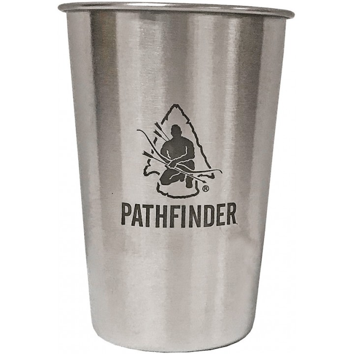 Туристический стальной стакан для напитков Pathfinder Stainless Steel Pint