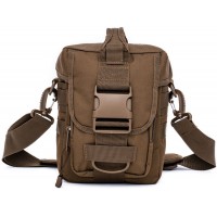 Универсальная сумка для снаряжения и аксессуаров Pathfinder MOLLE Shoulder Bag (Brown)