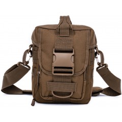 Универсальная сумка для снаряжения и аксессуаров Pathfinder MOLLE Shoulder Bag (Brown) Универсальная сумка для снаряжения и аксессуаров Pathfinder MOLLE Shoulder Bag (Brown)
