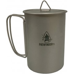 Туристическая титановая кружка Pathfinder Titanium Cup 600ml