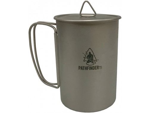 Туристическая титановая кружка Pathfinder Titanium Cup 600ml