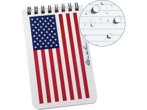 Блокнот Rite in the Rain Top Spiral Flag 3x5