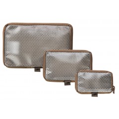 Набор тактических органайзеров для одежды Tasmanian Tiger Mesh Pouch Set VL (Coyote-Brown)