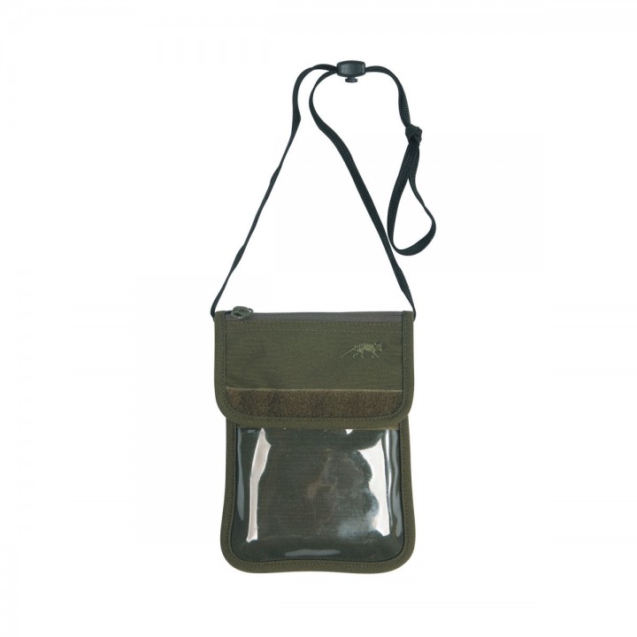 Дорожный кошелек-карман на шею для денег и документов Tasmanian Tiger Neck Pouch (Olive)