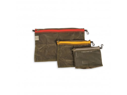 Набор тактических органайзеров для мелочей Tasmanian Tiger Mesh Pocket Set  (Olive)