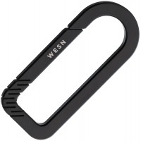 Титановый карабин для снаряжения и аксессуаров WESN The CB (Blacked Out)