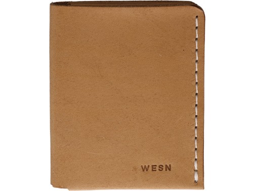 Минималистичный кожаный кошелек WESN The Forsta