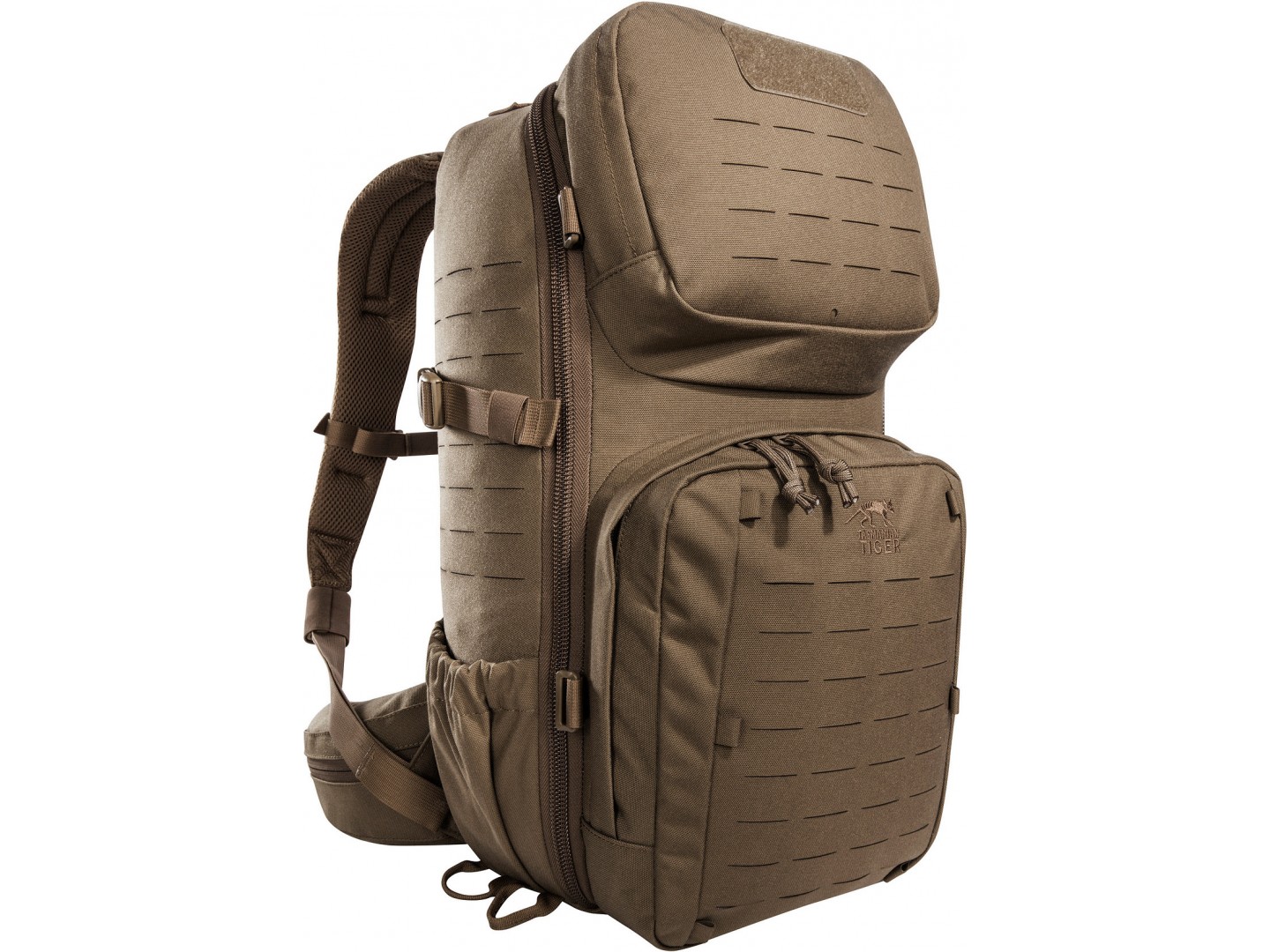 Компактный тактический штурмовой рюкзак Tasmanian Tiger Modular Combat Pack (койот)