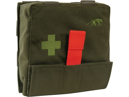 Улучшенный аптечный набор (тактическая аптечка) Tasmanian Tiger IFAK Pouch S MK II (олива)