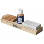 Набор для заточки ножей с маслом AccuSharp Whetstone Combo Kit — основное фото