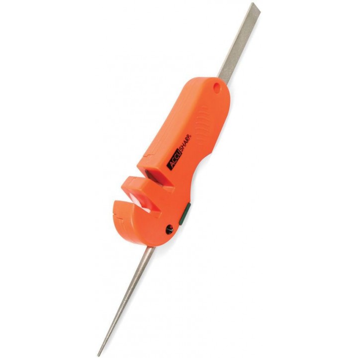 Походный точильный набор для ножей и инструмента 4-в-1 AccuSharp 4-in-1 Knife &amp; Tool Sharpener (оранжевый)