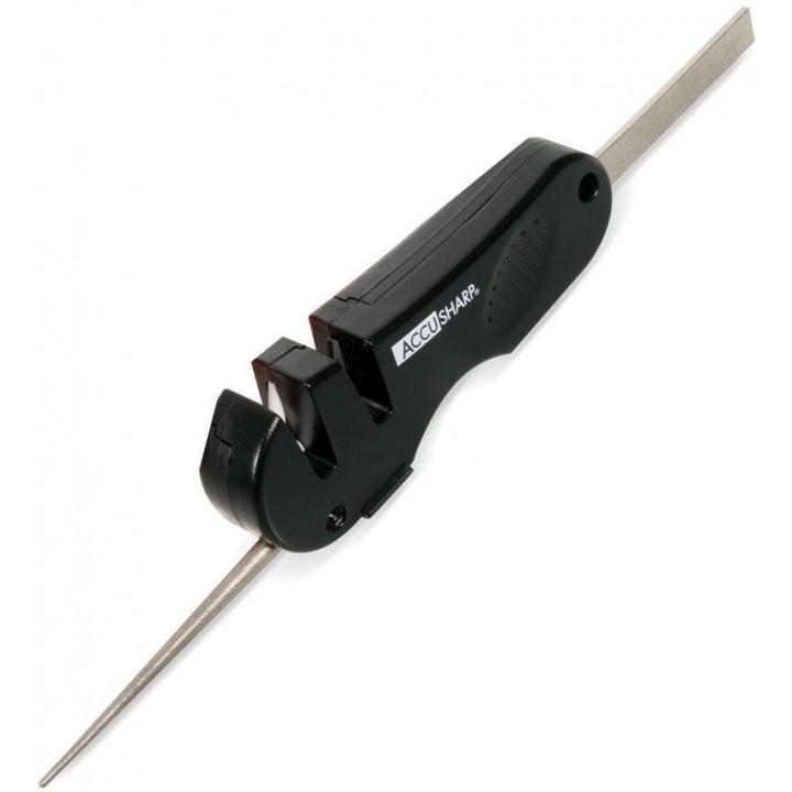 Походный точильный набор для ножей и инструмента 4-в-1 AccuSharp 4-in-1 Knife &amp; Tool Sharpener (черный)