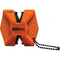 Компактная точилка AccuSharp 2-Step Carbide-Ceramic Knife Sharpener (оранжевый) Компактная точилка AccuSharp 2-Step Carbide-Ceramic Knife Sharpener (оранжевый)