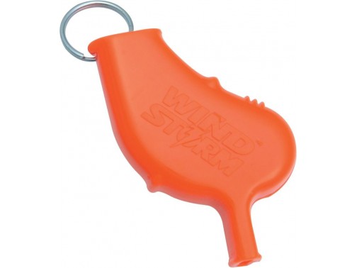Всепогодный свисток для дайвинга и выживания All Weather Safety Whistle Windstorm (оранжевый)