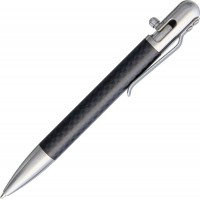 Шариковая ручка из карбона и нержавеющей стали с затворным механизмом Bastion EDC Bolt Action Pen