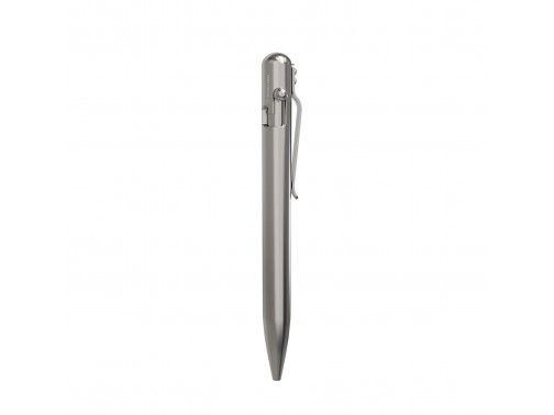 Шариковая ручка из титана с затворным механизмом Bastion EDC Bolt Action Pen (титан)