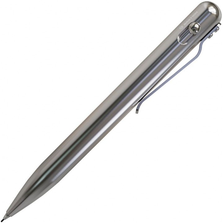 Механический карандаш с затворным механизмом Bastion EDC Bolt Action Pencil (сталь)