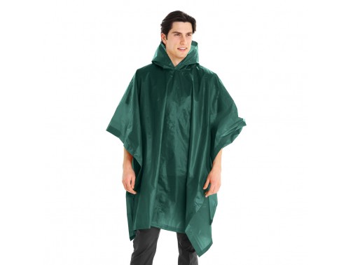 Пончо-дождевик туристический Coghlan's Rain Poncho (зеленый)